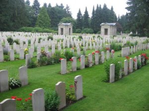 Hamburg Cemetery

The War Cemetery in Hamburg is situated within a large civil cemetery known locally as 'Ohlsdorf Cemetery'.